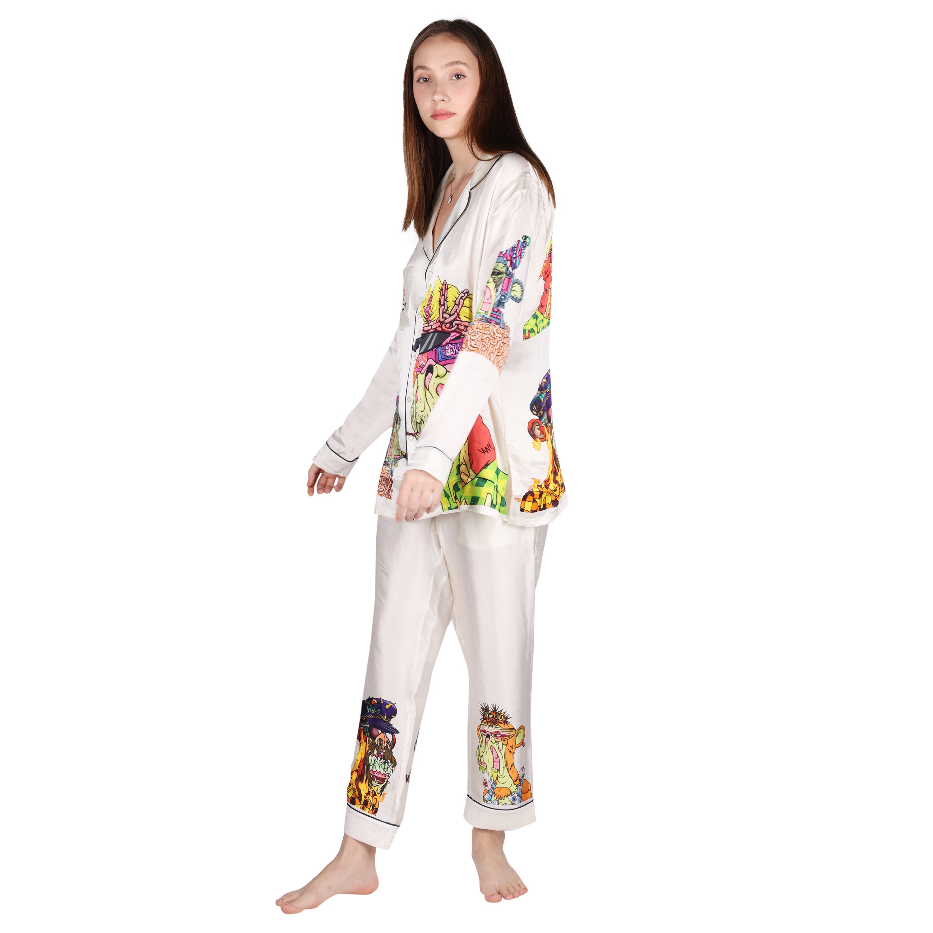 Off-White Silk Mutant Ape