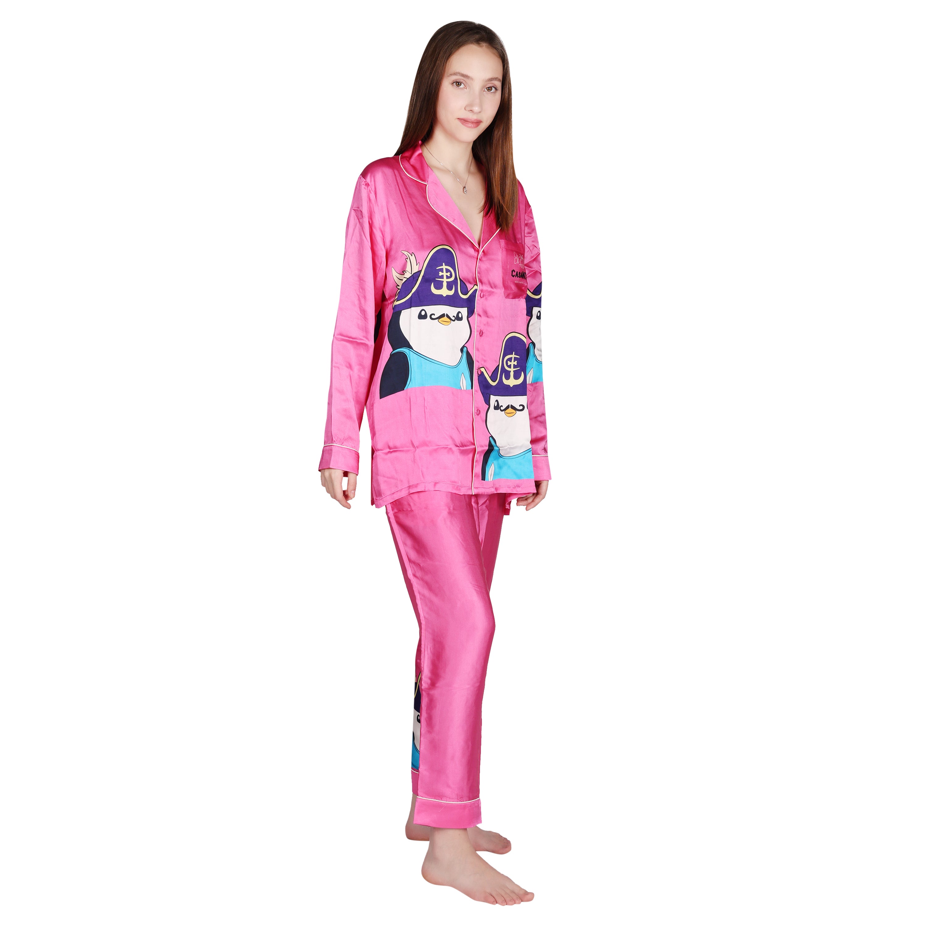 Pink Silk Pudgy Penguins