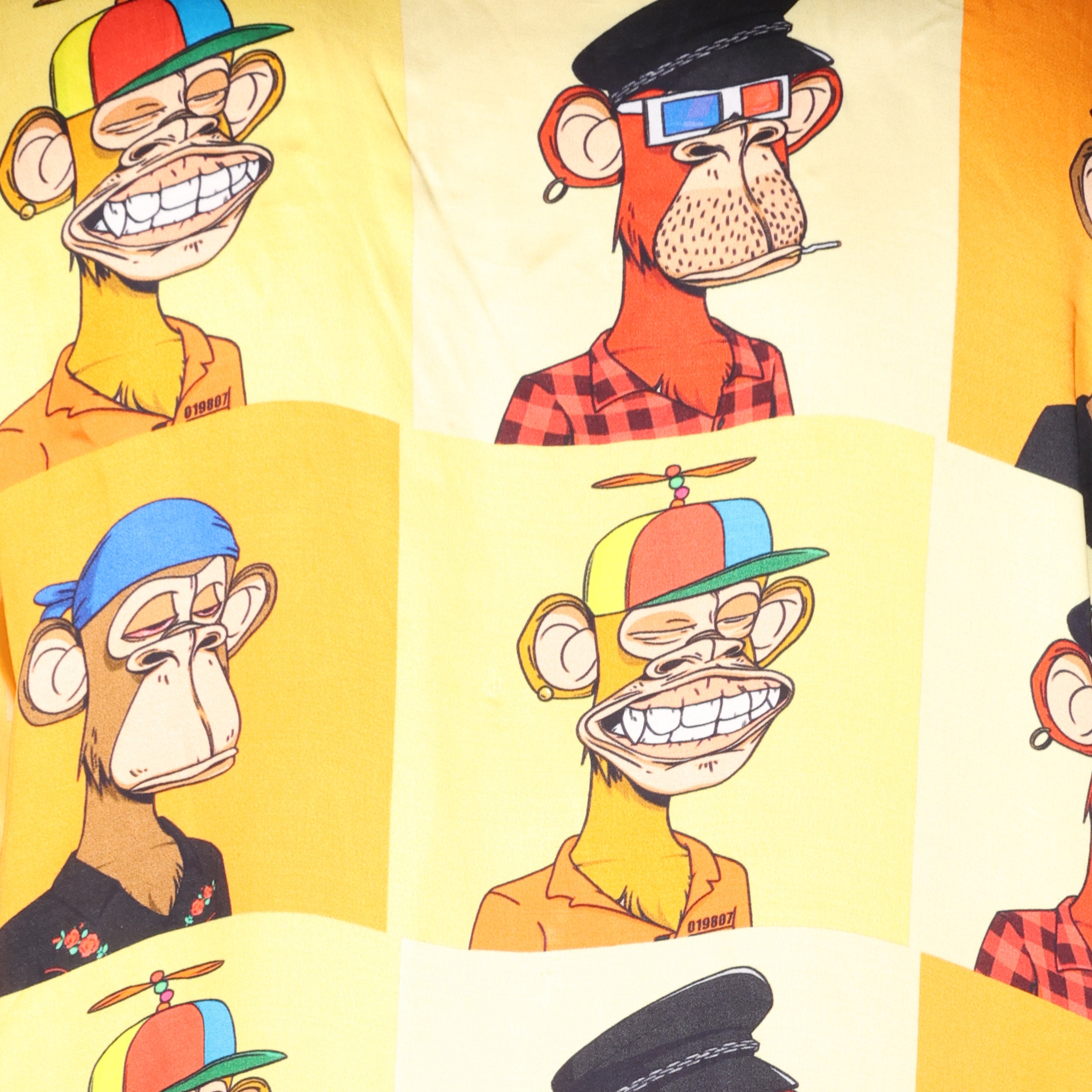 Yellow Silk Bored Ape