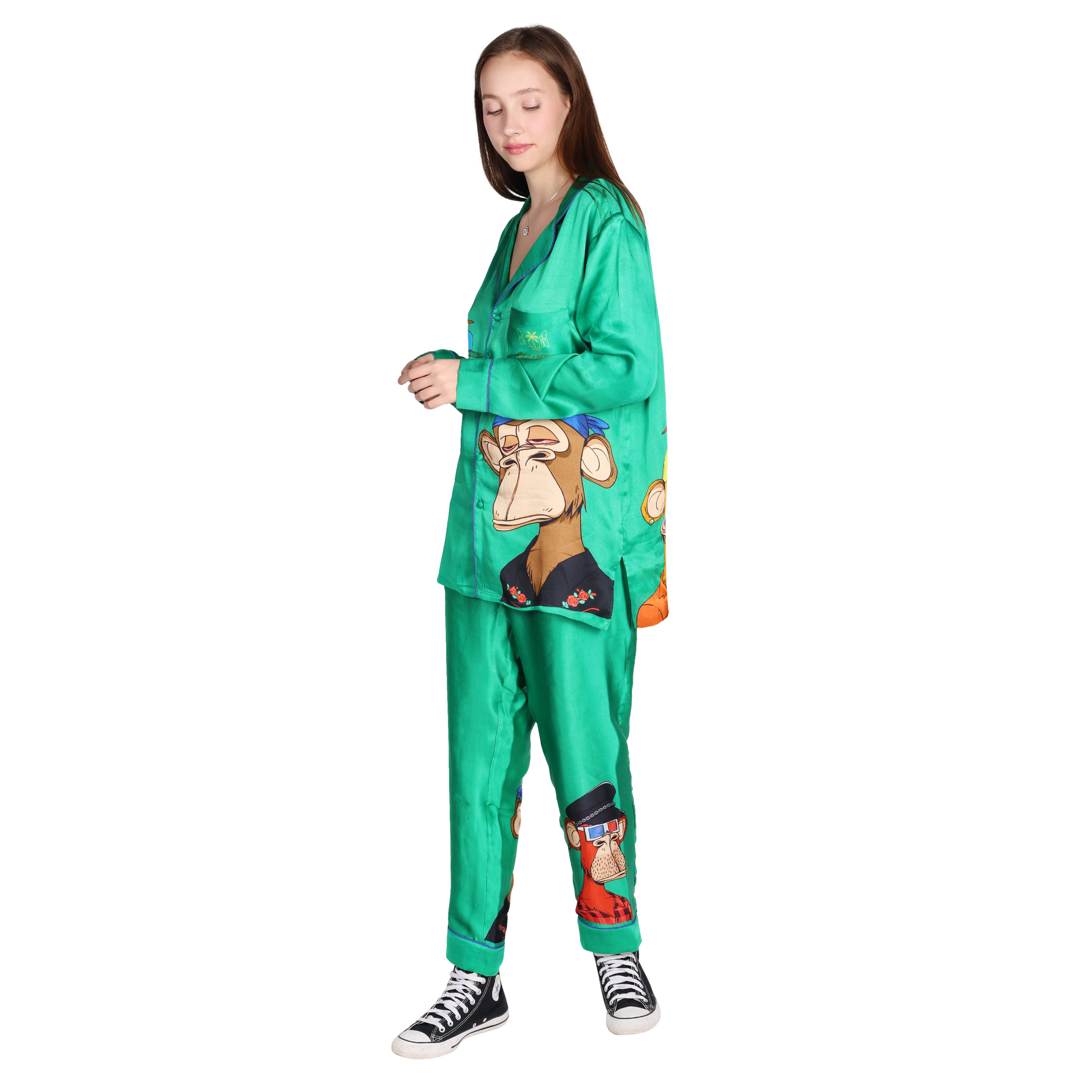 Green Silk Bored Ape