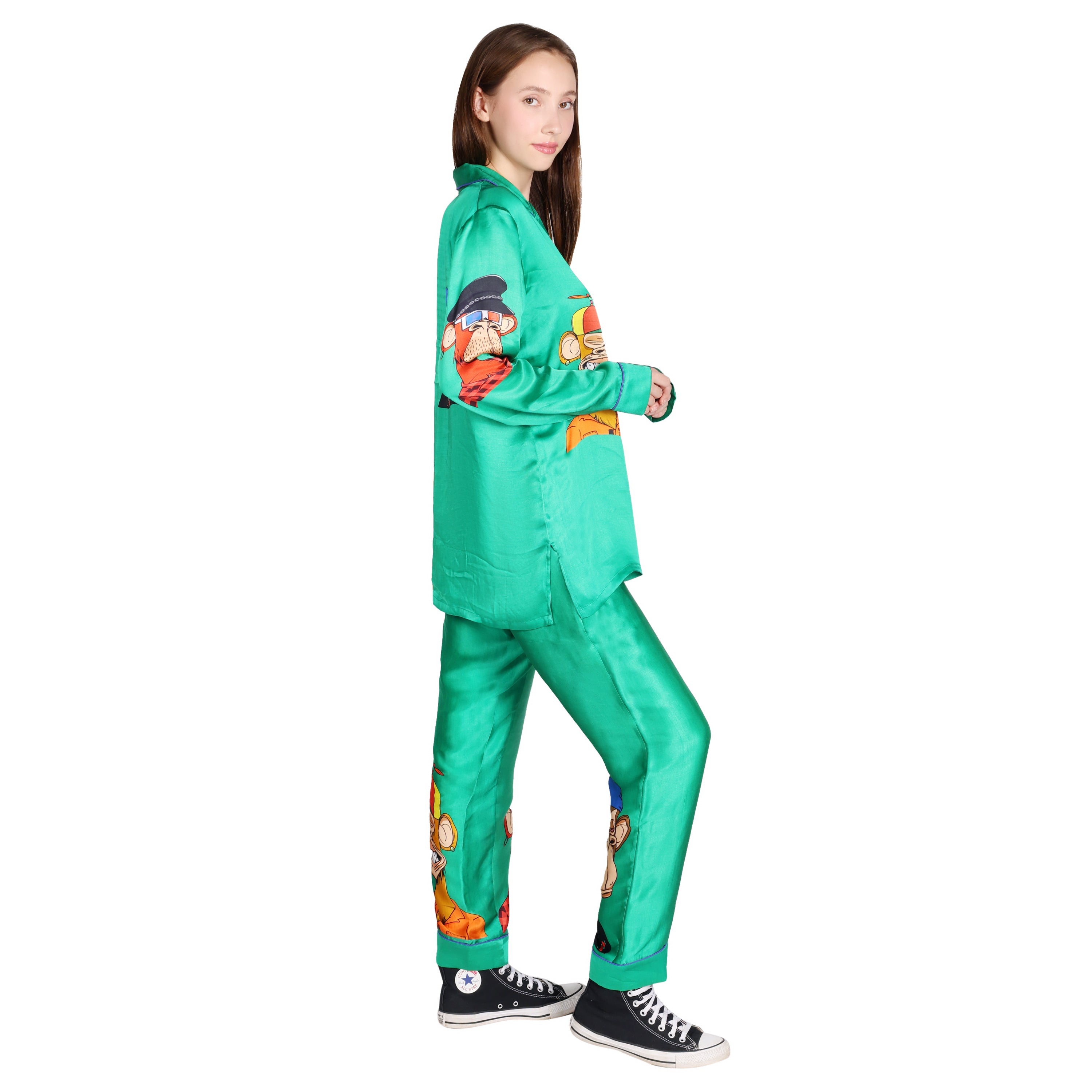 Green Silk Bored Ape