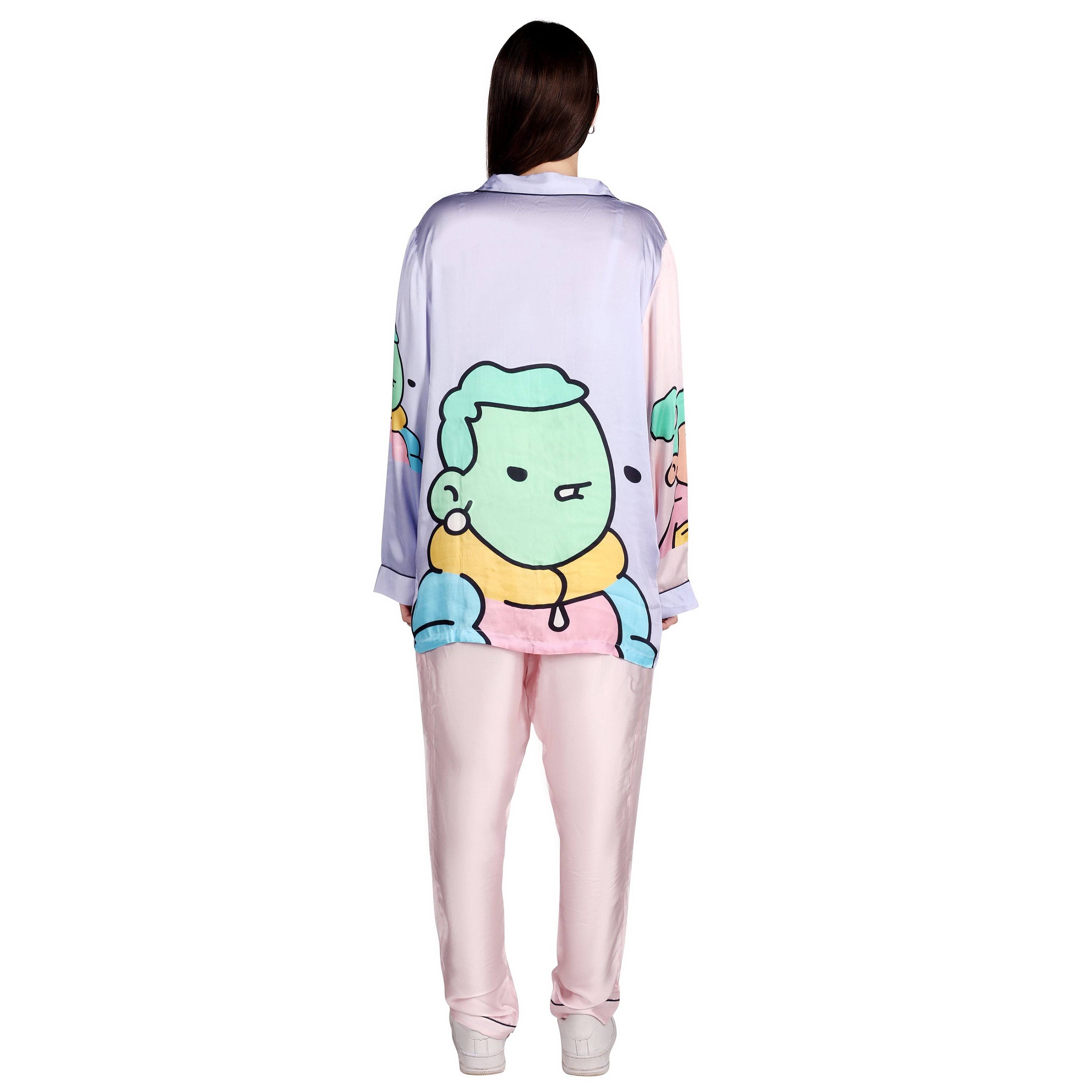 Light Pink Lavender Doodles